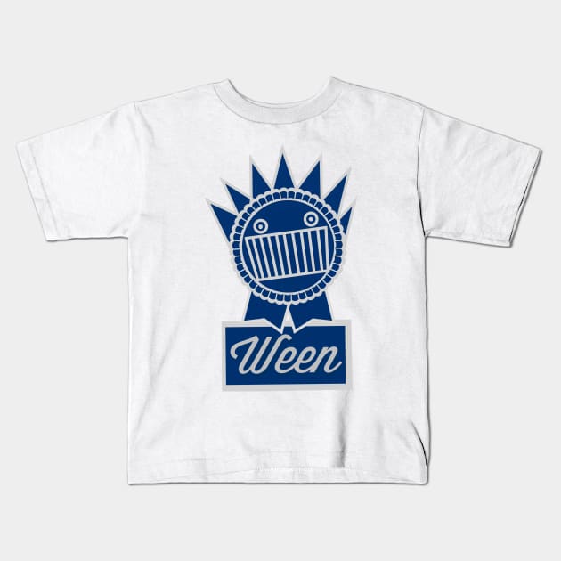 Ween Pabst Blue Ribbon Kids T-Shirt by brooklynmpls